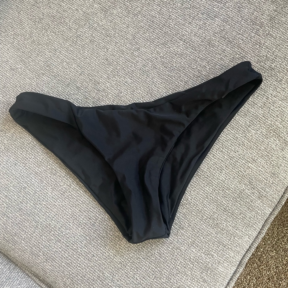 Black bikini bottoms